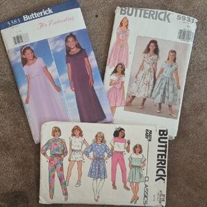 Butterick Kids Dress Pattern (Sizes 12-14)